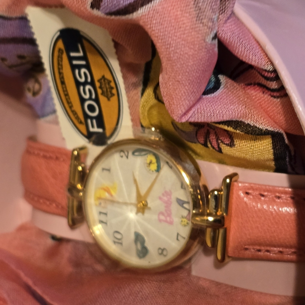 Barbie 35th anniversary limited edition Fossil watch.